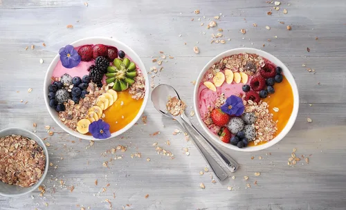 Miniatura 5 de Familia Swiss Muesli Cereal, 0g de azúcar añadido, Cereal lleno de energía con pasas, avellanas y almendras, caja de 29 onzas (6 unidades)