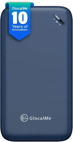 Miniatura 11 de GlocalMe DuoTurbo 4G LTE Hotspot WiFi portátil para viajes en más de 200 países, dispositivo de punto de acceso móvil con datos globales de 1.1GB