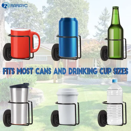 Miniatura 2 de 2 soportes magnéticos para tazas, soporte magnético para bebidas para barco, yate, camión, caravana, apartamento, patio, en superficie de metal