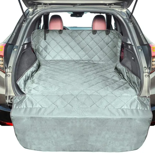 Miniatura 14 de F-color Funda para compartimiento de carga para SUV para perros, forro de carga para mascotas impermeable, asiento para perros, alfombra para SUV