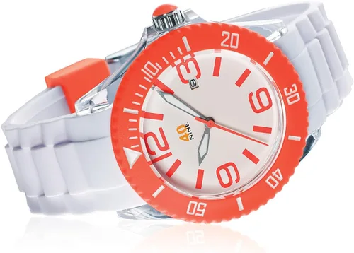 Miniatura 2 de Reloj naranja grande de 1.772 in, BlancoAnaranjado, Estándar