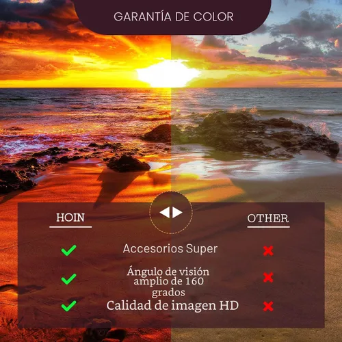 Miniatura 7 de Soporte de pantalla de proyector portátil al aire libre: pantalla de proyección de película 80 pulgadas 4K HD16: 9 Pantalla exterior con bolsa