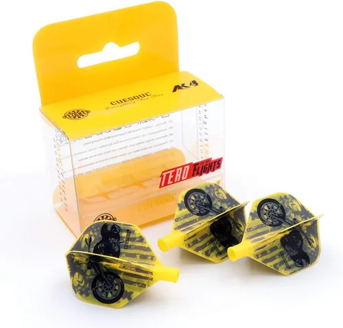 Miniatura 9 de CUESOUL TERO AK4 Plumas para dardos Forma estándar/Forma escudo/Forma diamante Forma estándar-águila azul