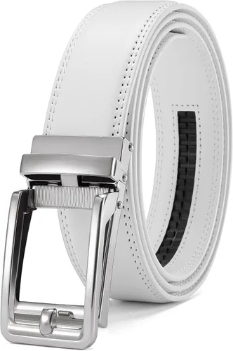 Miniatura 13 de CHAOREN Cinturones Click para hombre – Cinturón de trinquete para hombre de 1 3/8 pulgadas para pantalones de vestir – Compañero perfecto