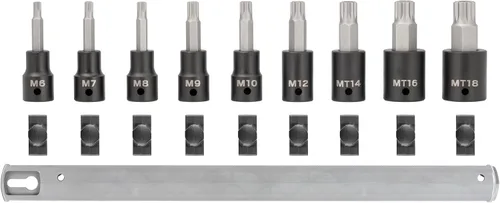 Miniatura 2 de TEKTON Juego de llaves de vaso de impacto cuadrado triple de 1/2 pulgada SIB92103