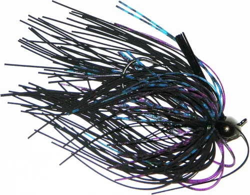 Miniatura 2 de Buckeye Lures Plantilla de fregona de fútbol con zócalo de goma viva, protector de malezas y cebo Cebo de pesca duradero resistente a las virutas