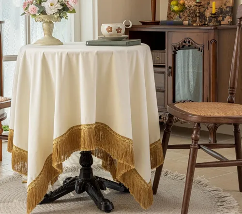 Miniatura 17 de F-CHU Manteles cuadrados pequeños de 36 x 36 pulgadas, mantel redondo pequeño de terciopelo color negro sólido para mesita de noche, mesita