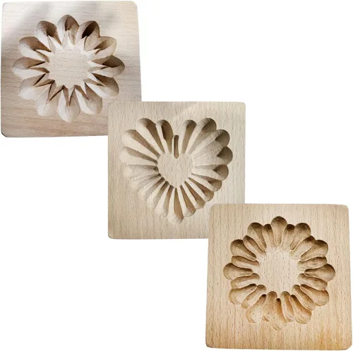 Miniatura 8 de Molde de Galletas de Madera, Molde de Horneado 3D, Herramienta de Decoración de Gravura para Artesanía, Adecuado para Halloween, Acción de Gracias