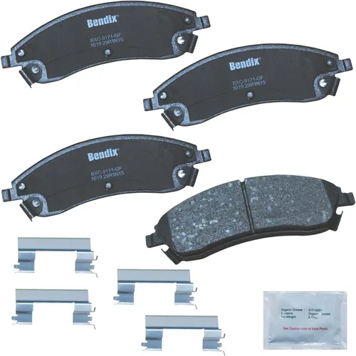 Miniatura 427 de Pastillas de freno delanteras cerámicas Bendix Priority1 CFC2302 para Hyundai Elantra 2021, Sonata 2022-2020, Kia K5 2023-2021