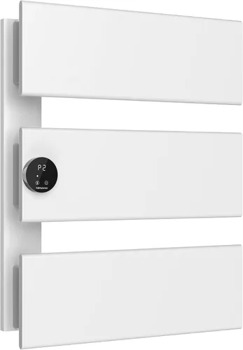 Miniatura 13 de K&KALONZO Calentador de toallas eléctrico, 18.35" An x 31" Al, calentador de toallas montado en pared con temporizador integrado, calentador