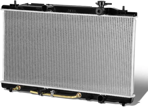 Miniatura 12 de Auto Dynasty Radiador compatible con Toyota Highlander 2001-2003 3.0L V6 AT, DPI 2452 Radiador de enfriamiento de 1 fila estilo fábrica, núcleo