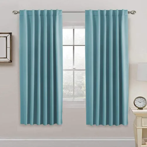 Miniatura 154 de H.VERSAILTEX Cortinas opacas con aislamiento térmico, paneles de tratamiento de ventana, cortinas opacas para oscurecer la habitación, cortinas Gris
