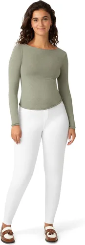 Miniatura 4 de No Nonsense Leggings de mezclilla elásticos con bolsillos para mujer