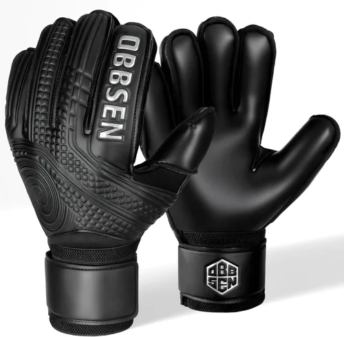 Guantes de portero de fútbol con espinas para los dedos, guantes de portero de fútbol para niños, jóvenes y adultos, agarre fuerte antideslizante,