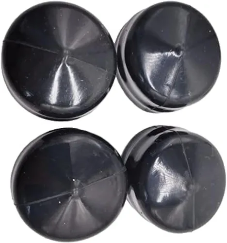 4 tapacubos de goma 532104757 532175039, 104757X, 104757X428 para Husqvarna, Weed Eater, Poulan, Sears, Crafstman, Ryobi y Roper cortacésped,