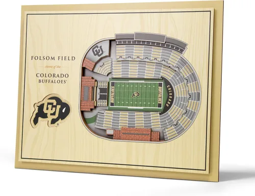 Miniatura 10 de YouTheFan NCAA Florida Gators Arte de Pared 3D StadiumView de 5 Capas - Estadio Ben Hill Griffin, 13.00" x 17.00