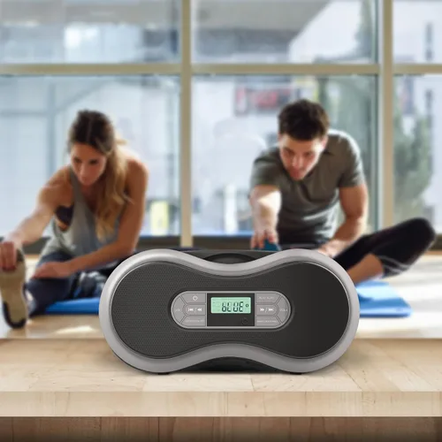 Miniatura 4 de Boombox de CD Bluetooth portátil con radio FM digital