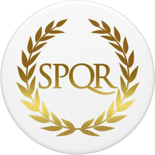 Miniatura 3 de Ancient Roma SPQR – PopSockets Grip y soporte para teléfonos y tabletas, Negro