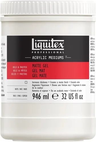Miniatura 25 de Gel brillante, de la marca Liquitex Gel Mate Medio
