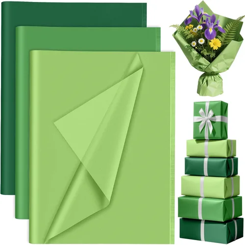 Miniatura 13 de PLULON 90 hojas de papel de seda rosa para bolsas de regalo, papel de regalo de colores a granel para manualidades, embalaje de cumpleaños, baby