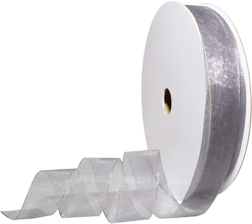 Miniatura 33 de Morex Ribbon 91803/100-609 Cinta de nailon Organdy, 5/8 pulgadas por 100 yardas, color rojo