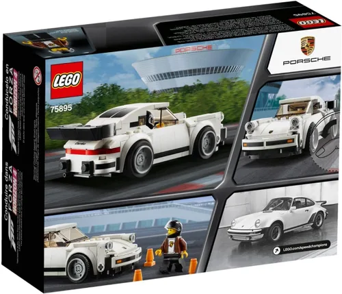Miniatura 3 de LEGO Speed Champions 1974 Porsche 911 Turbo 3.0 75895 Kit de construcción (180 piezas)