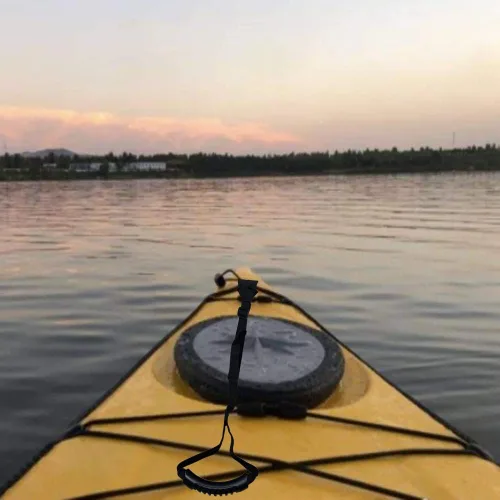 Miniatura 5 de Correa de asistencia para kayak ajustable de 34 a 54 pulgadas, asas de arrastre de canoa, cuerda de tracción para bote, accesorios de arrastre
