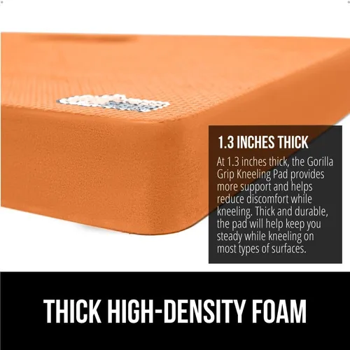 Miniatura 3 de GORILLA GRIP Almohadilla de espuma suave extra gruesa para arrodillarse, 2 PK, almohadillas de rodillas grandes y de apoyo para jardinería, baño