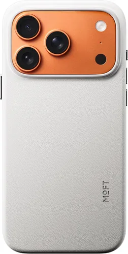 Miniatura 12 de MOFT Funda para iPhone 17 Pro, funda MOVAS a presión, compatible con MagSafe, piel vegana suave al tacto, diseño minimalista clásico, ligera