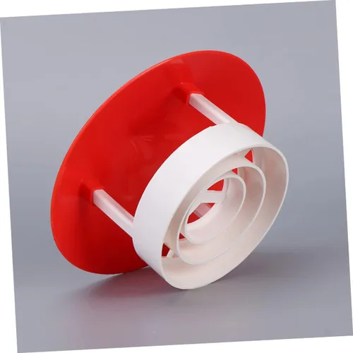 Miniatura 4 de MERRYHAPY 1pc impermeable Smokestack Cap Pvc cubierta de chimenea para protección contra el tiempo embudo protector para ventilación de techo