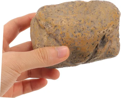 Miniatura 5 de Balacoo Faux Stone Hidden Key Holder for Outdoor Use Waterproof Key Hider for Garden Yard Decorative Rock Sturdy Resin Design