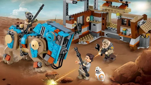 Miniatura 3 de Lego Star Wars, Juguete para construir de Star Wars, Encuentro en Jakku 75148