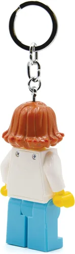 Miniatura 8 de LEGO City - Llavero de luz grande de 3 pulgadas de alto - Doctor (KE185H), luz para cordón, dije de bolsa