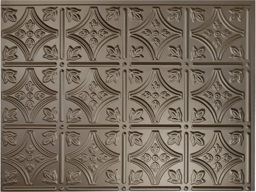 Miniatura 3 de FASÄDE Kit decorativo para salpicaduras de vinilo de estilo tradicional y patrón 1 de 15 pies cuadrados en bronce argente Bronce de plata