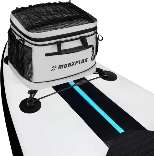 MORXPLOR Waterproof PVC Material Paddleboard Cooler Deck Bag,40 cans Sup Deck Cooler Bag,Cooler Bag for Paddleboard,Lunch Box Cooler Insulated