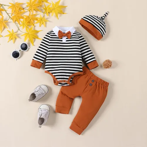 Miniatura 3 de VINUOKER Ropa de bebé recién nacido prematuro para bebé, traje de caballero