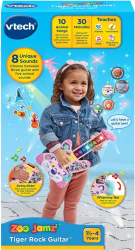 Miniatura 7 de VTech Zoo Jamz Tiger Rock Guitarra Rosa
