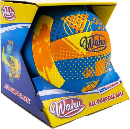 Miniatura 8 de Wahu 100% Waterproof All-Purpose Pool Ball for Beach Volleyball, Soccer, and More, 6.5" Round Water Ball for Beach and Pool Sports Games Naranja