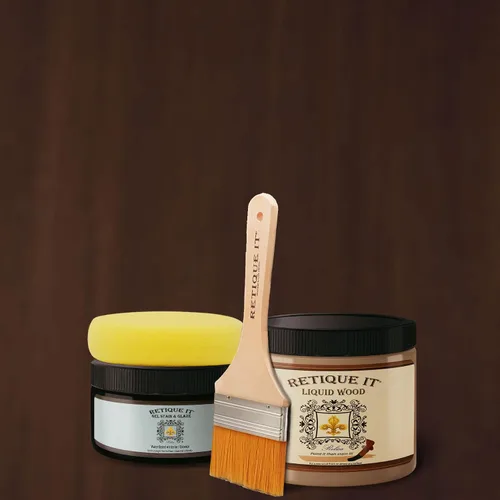 Miniatura 78 de Retique It Kit multiusos con acabado de madera - GO Beyond de madera falsa con imprimación a base de madera líquida pintable y tinte de gel - 60