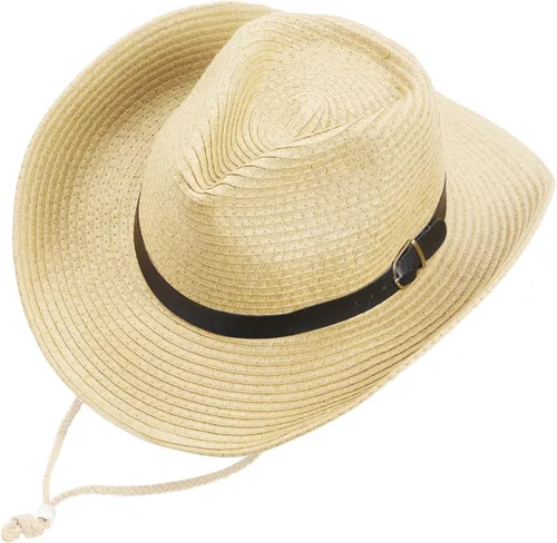 Sombreros de vaquero de paja unisex para mujeres y hombres, sombrero de vaquero de playa occidental, sombrero de ala ancha para playa, Halloween,