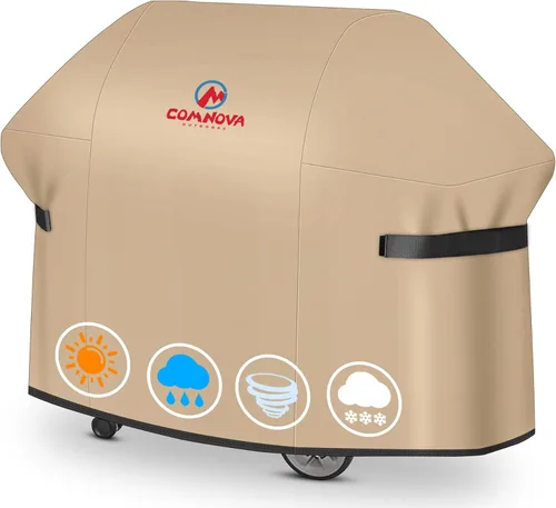 Miniatura 11 de Comnova Cubierta para Parrilla de 30 Pulgadas - 7105 Cubiertas de BBQ para Parrilla de Gas Weber Spirit 210 Resistente e Impermeable, Cubierta