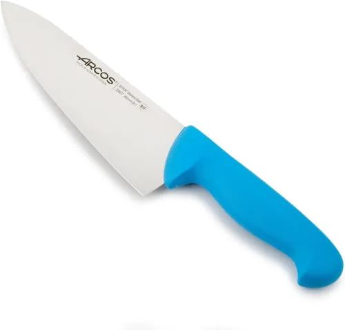 Miniatura 17 de Arcos Cuchillo de chef de acero inoxidable de 10 pulgadas. Cuchillo de cocina profesional multiusos para cortar y limpiar verduras. Mango ergonómico