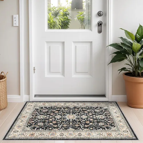 Miniatura 2 de Alfombra de pasillo lavable de 2 x 3 pies - Alfombra antideslizante resistente a las manchas, alfombras y tapetes de cocina duraderos
