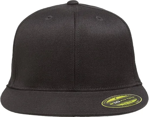 Miniatura 2 de Flexfit 210 Flatbill Premium Fitted, Negro