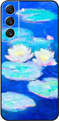 Miniatura 104 de Berkin Arts Funda compatible con Samsung Galaxy S22 Ultra, funda de silicona Art Nouveau Floral Flower (Clematis by Alphonse Mucha)