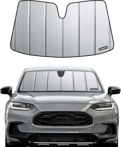 Miniatura 6 de Pigenius Parasol para parabrisas Honda HR-V 2016-2022, acabado plateado metálico