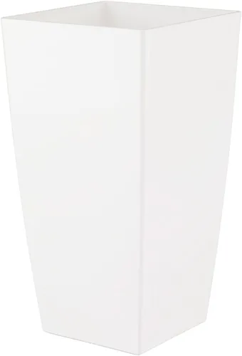 Artevasi Pisa Maceta 23.6 in, Blanco, Blanco, 13.0x13.0x24.0 in