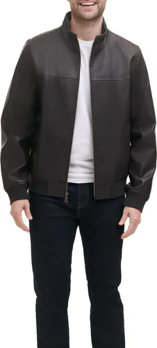 Miniatura 7 de Tommy Hilfiger Chaqueta bomber de piel sintética para hombre