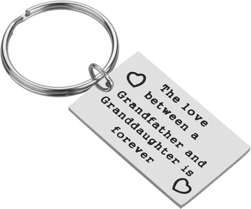 Miniatura 2 de El mejor regalo para abuelo de nieta para el día del padre regalo de cumpleaños para el abuelo el amor entre un abuelo y una nieta es Forever