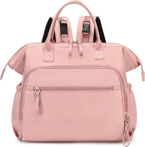 Miniatura 13 de LORADI Large Diaper Bag Tote, Hospital Bag, Baby Shower Essential 14 Pockets, Convertible, Stroller Clips, 3 Insulated Pockets, Water-resistant